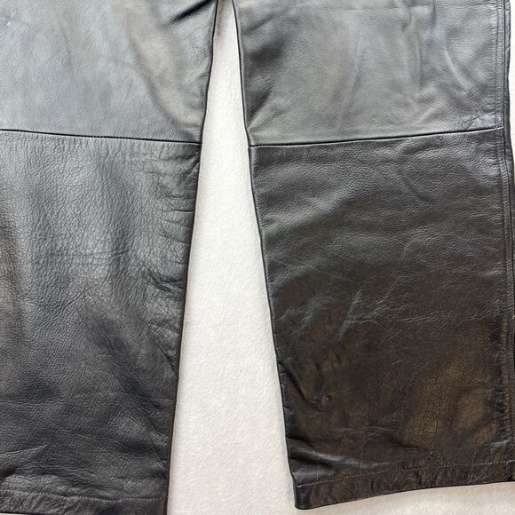 XElement Black Advanced Motorcycle Gear Leather Pants 46 X Element - Picture 6 of 7